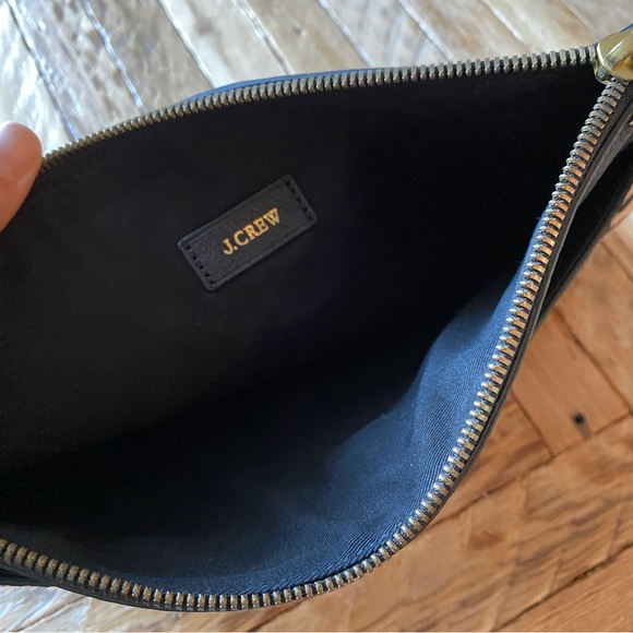 J.CREW Leopard Print Leather Clutch - Picture 3 of 4